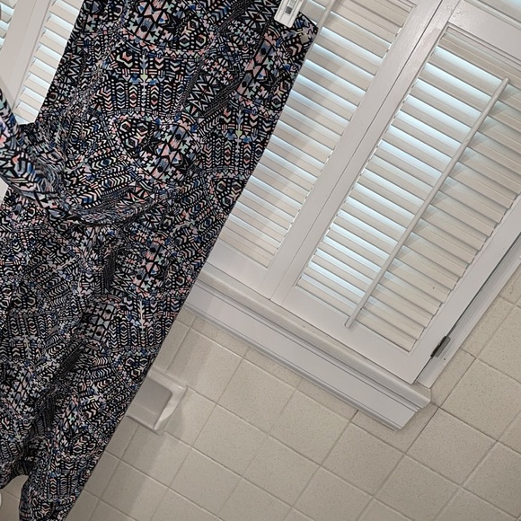 Kendall and Kylie high slit maxi skirt multicolor Jenner kardashian - Picture 3 of 5